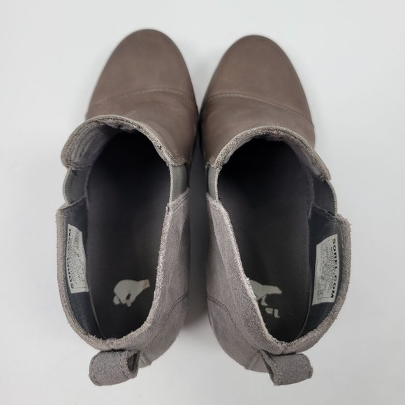 Sorel Evie Women's Pull On Ankle Boots Quarry Gum NL3816-053 US Size 7 - Picture 5 of 8